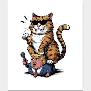 Cats Against Trump, Funny Cat Posters and Art